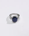 Blue Sapphire (Neelam) Ring – 925 Silver Craftsmanship - #1199HB - Myra