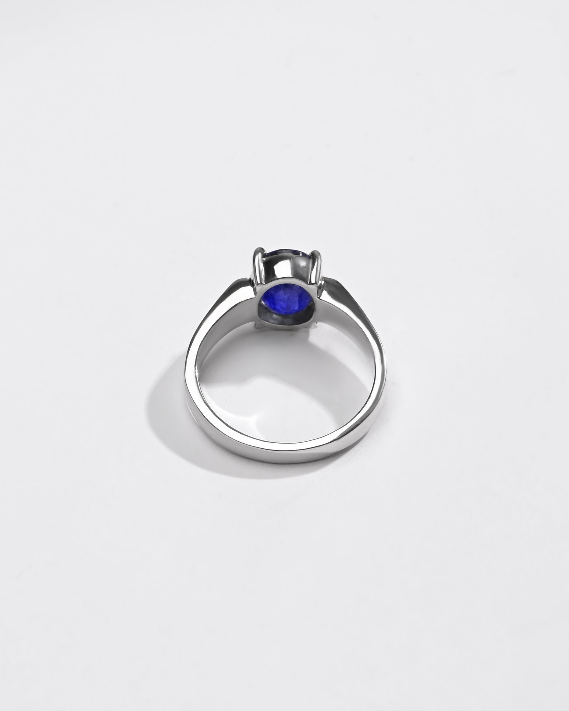Everyday Blue Sapphire (Neelam) Ring – 925 Silver - #1200N4 - Myra