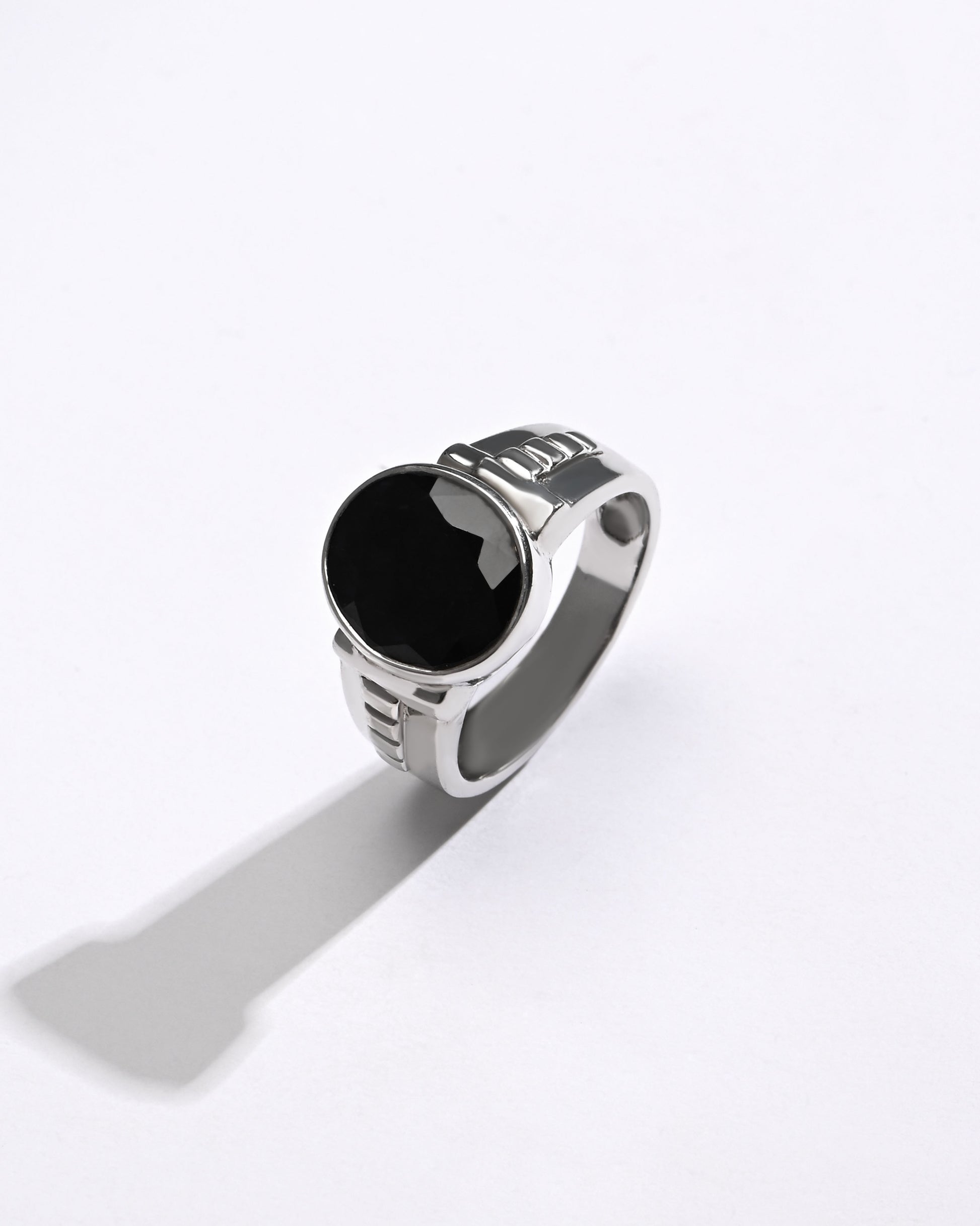 Exotic Look Blue Sapphire (Neelam) Ring – 925 Silver - #1236B - Myra