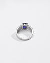 Smart Blue Sapphire (Neelam) Ring – 925 Silver - #1244N4 - Myra