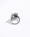 Trustworthy Blue Sapphire (Neelam) Ring – 925 Silver - #1284N4 - Myra