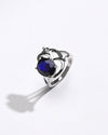 Trustworthy Blue Sapphire (Neelam) Ring – 925 Silver - #1284N4 - Myra