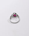 Vintage Ruby (Manik) Ring in 925 Sterling Silver - #1105B - Myra