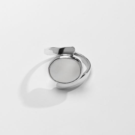 Certified Opal (Doodhiya) Ring – 925 Silver - #1138B - Myra