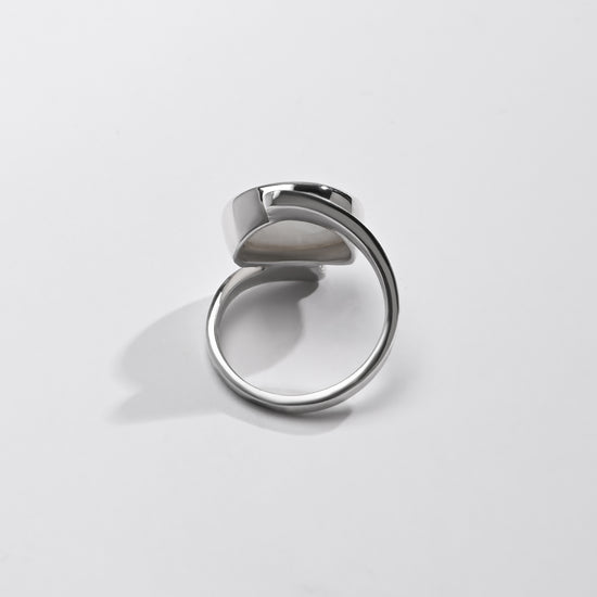 Certified Opal (Doodhiya) Ring – 925 Silver - #1138B - Myra