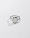 Opal (Doodhiya) Gemstone Ring – 925 Silver - #1201B - Myra