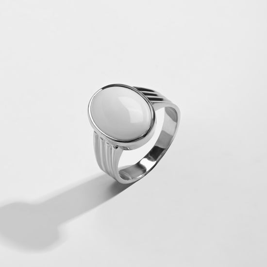 Royal Opal (Doodhiya) Ring – 925 Silver - #1228B - Myra