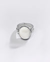 Premium Opal (Doodhiya) Ring in 925 Silver - #1236B - Myra