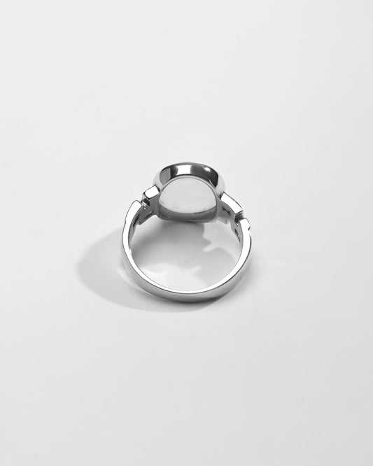 Bold Opal (Doodhiya) Ring – 925 Silver - #1283B - Myra