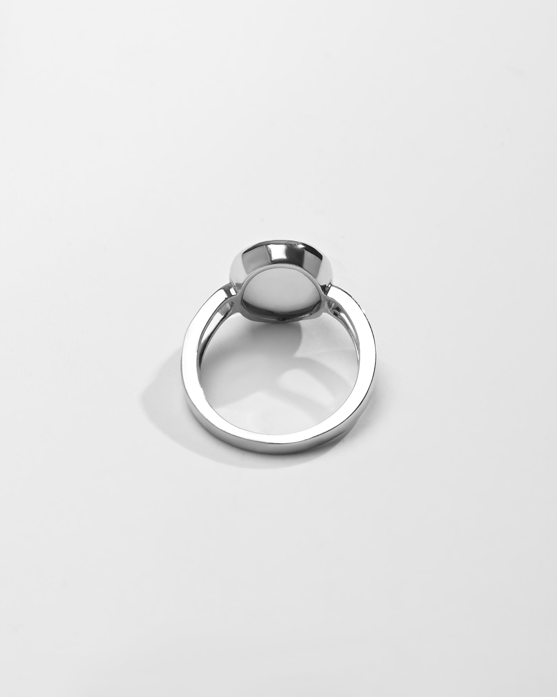 Opal (Doodhiya) Ring – 925 Silver Minimalist - #1112B F - Myra