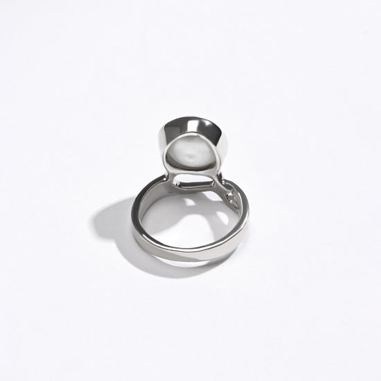 Pearl (Moti) Ring – 925 Silver Minimalist - #1110 R - Myra