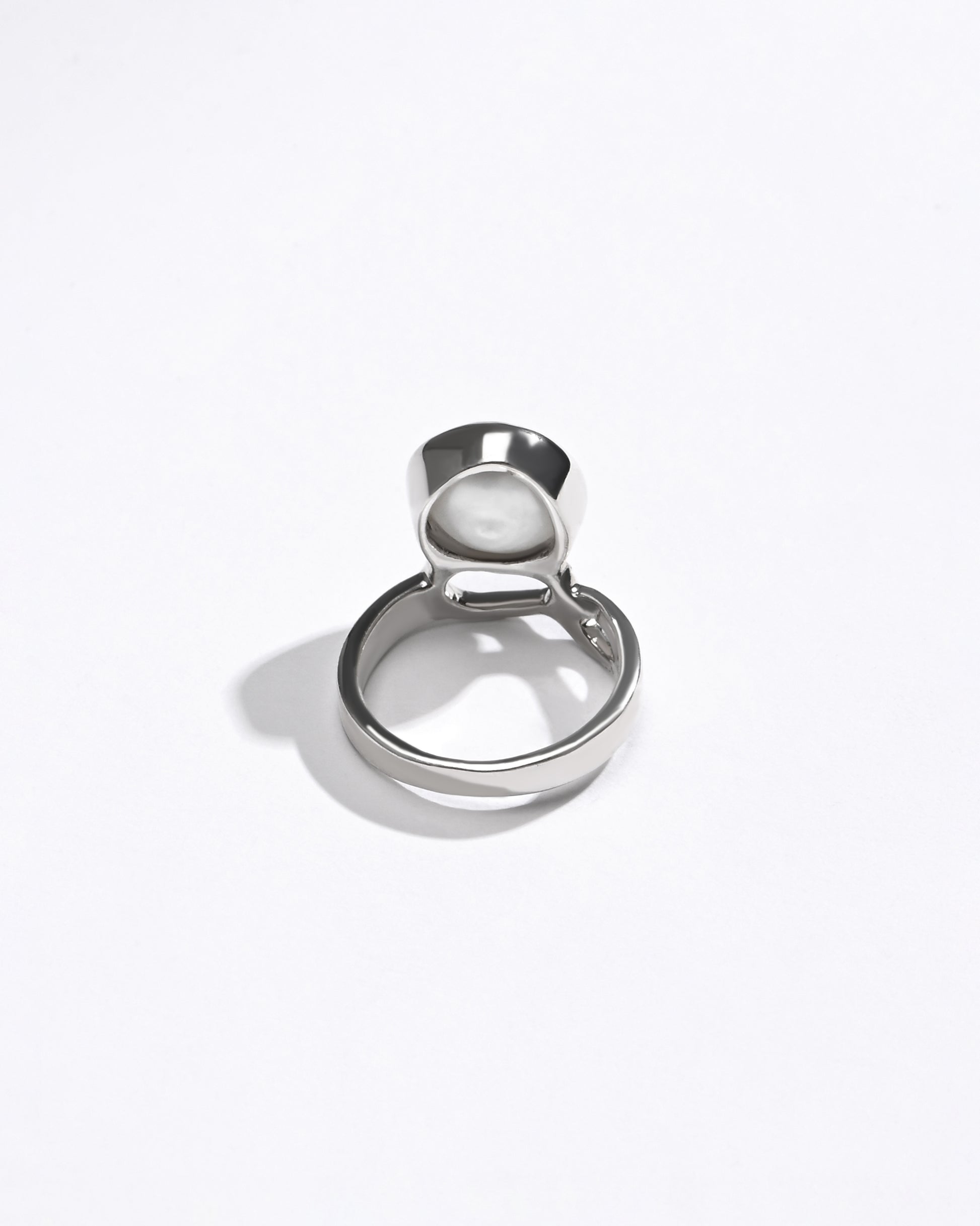 Pearl (Moti) Ring – 925 Silver Minimalist - #1110 R - Myra