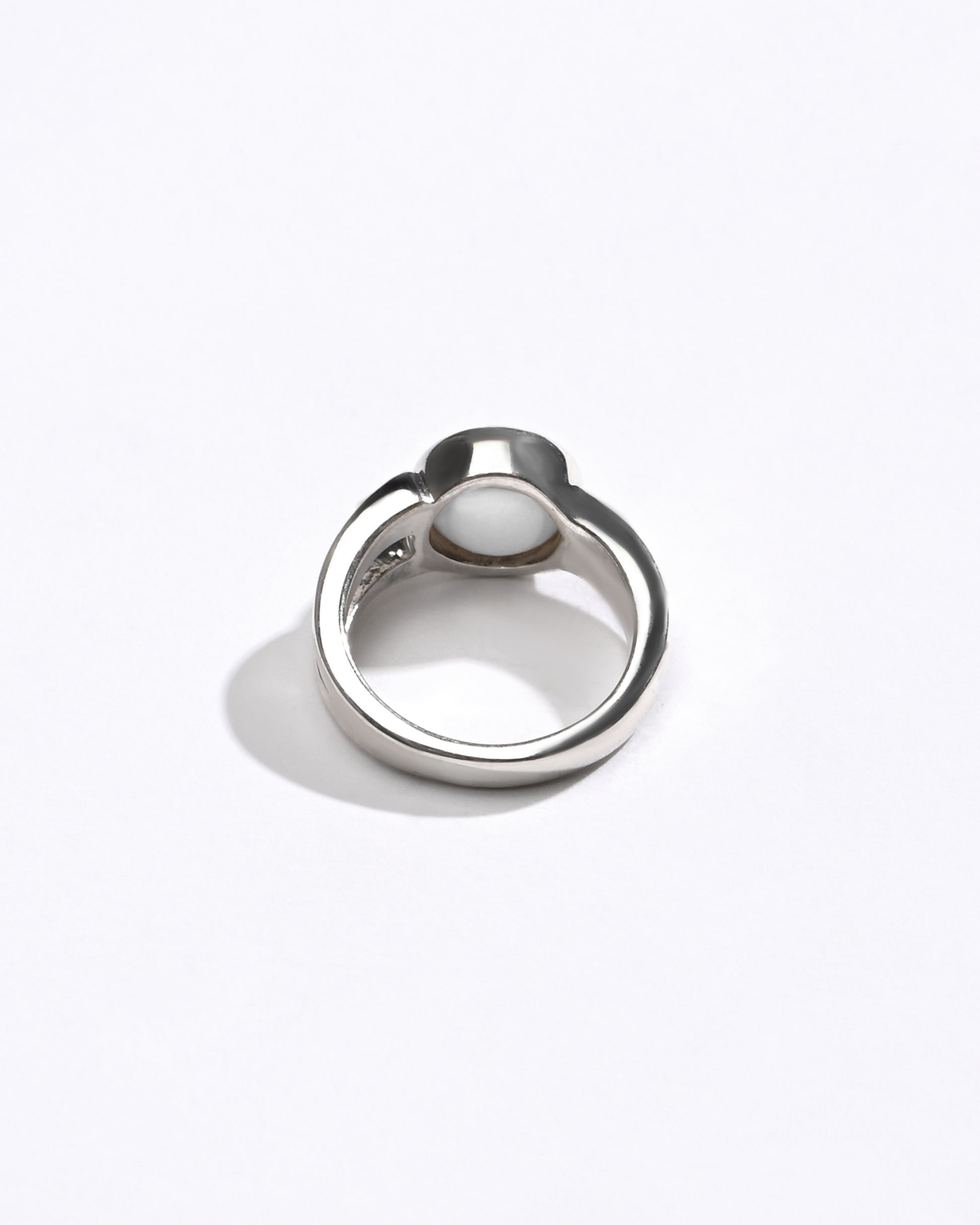 Natural Pearl (Moti) Ring – 925 Silver - #1125 R - Myra