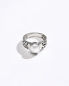 Elegant Pearl (Moti) Ring – 925 Silver - #1162 U - Myra