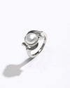 Balanced Pearl (Moti) Ring – 925 Silver - #1177 R - Myra