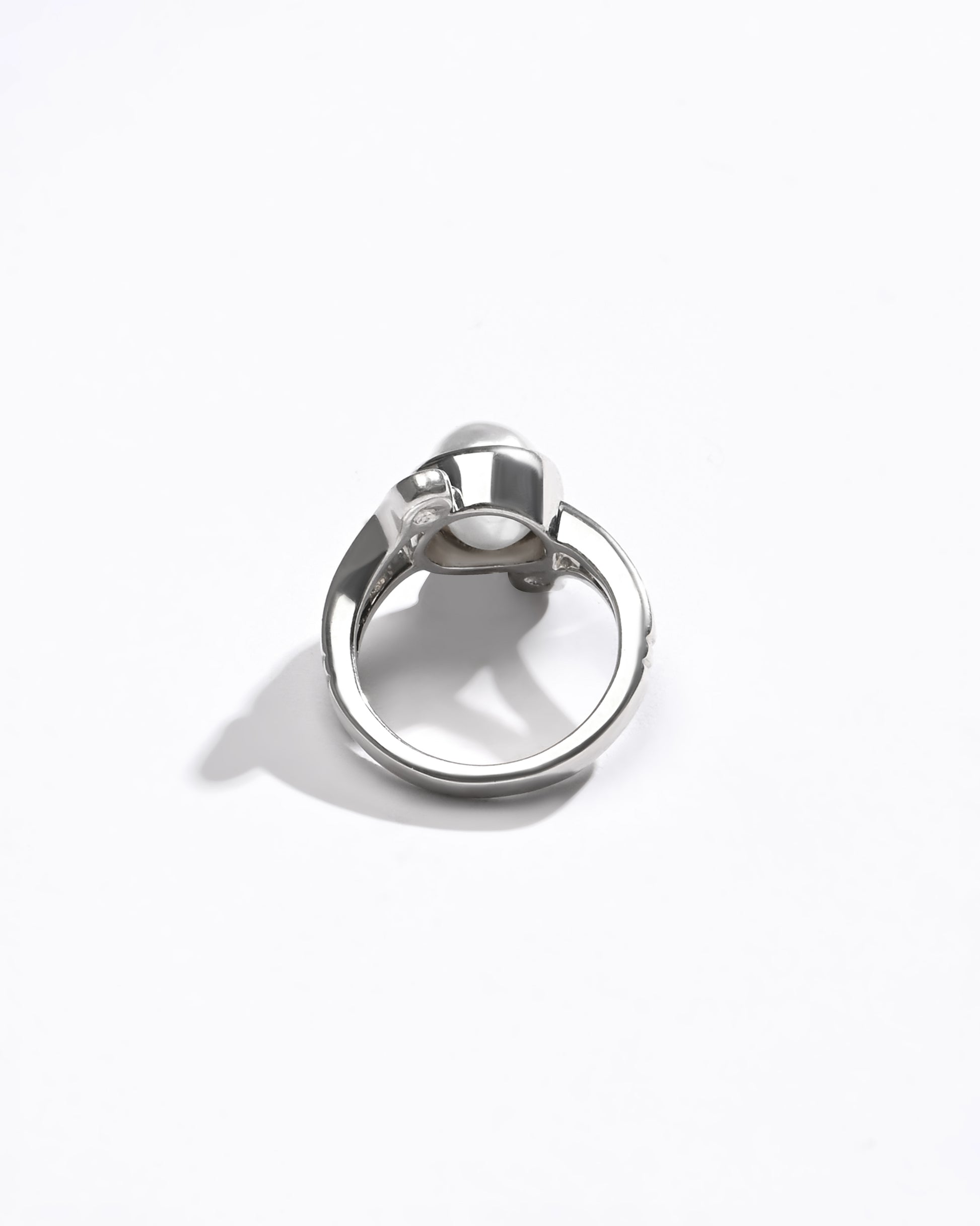 Velvet Pearl (Moti) Ring – 925 Silver - #1253 U - Myra