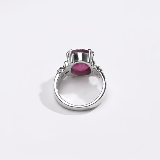 Royal Ruby (Manik) Ring – 925 Silver - #1199N8 - Myra
