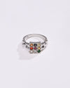 Luxe Navratna (Navgrah) Ring – 925 Silver - 1245 - Myra