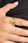 Unisex Yellow Sapphire (Pukhraj) Ring in 925 Silver – #1105