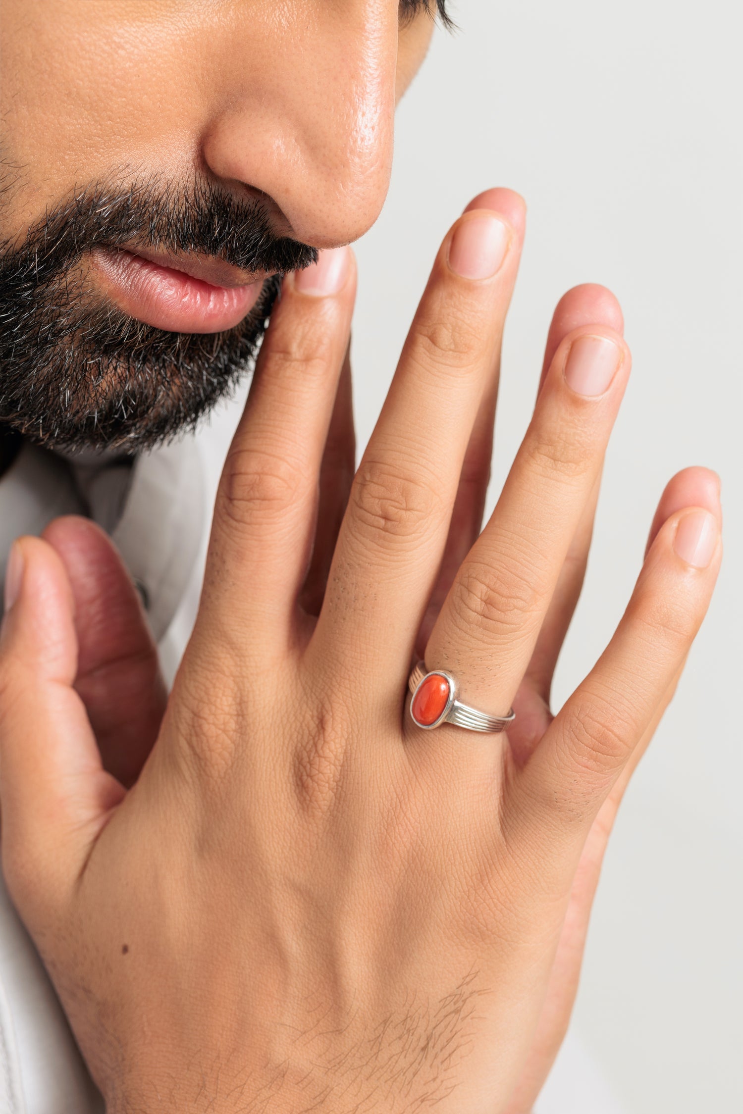 Coral Rings for Men