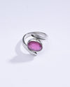 Vintage Ruby (Manik) Ring in 925 Sterling Silver - #1103