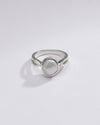 Genuine Pearl (Moti) Ring in 925 Sterling Silver -  #1102