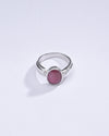 Radiant Ruby (Manik) Ring in 925 sterling silver -  #1101