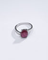 Vibrant Ruby (Manik) Ring in 925 Sterling Silver - #1153