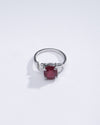 Classic Ruby (Manik) Ring in 925 Silver - #1196