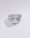 Vintage Pearl (Moti) Ring in 925 Sterling Silver - #1104