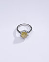 Authentic Yellow Sapphire (Pukhraj) Ring in Sterling Silver – #1216