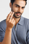 Navratna (Navgrah) Ring – 925 Silver Crafted - 1104 - Myra