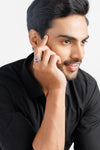 Luxe Amethyst (Jamunia) Ring – 925 Silver - #1199HB