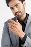 Luxury Ruby (Manik) Ring – 925 Silver - #1237N6