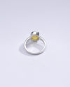 Authentic Yellow Sapphire (Pukhraj) Ring In 925 Silver – For Prosperity And Wealth #1139 Gemstone