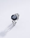 Authentic Blue Sapphire (Neelam) Ring in 925 Silver – #1220