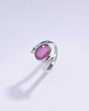 Vintage Ruby (Manik) Ring in 925 Sterling Silver - #1103