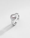 Radiant Pearl (Moti) Gemstone Ring in 925 Silver -  #1242