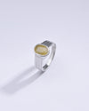 Authentic Yellow Sapphire (Pukhraj) Gemstone Ring in 925 Silver – #1228