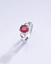 Vibrant Ruby (Manik) Ring in 925 Sterling Silver - #1220