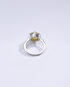 Authentic Yellow Sapphire (Pukhraj) Ring in Sterling Silver – #1216