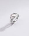 Vintage Pearl (Moti) Ring in 925 Sterling Silver - #1104