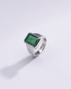 Vintage Emerald (Panna) Ring in 925 Silver – #1228