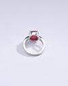 Vintage Ruby (Manik) Ring in 925 Streling Silver -  #1102