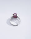 Natural Ruby (Manik) Ring in 925 Silver - #1237