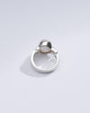 Classic Pearl (Moti) Ring in 925 Sterling Silver - #1283