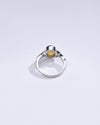 Genuine Yellow Sapphire (Pukhraj) Ring in Sterling Silver – #1175