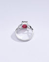 Vibrant Ruby (Manik) Ring in 925 Sterling Silver - #1220