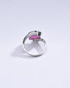 Vintage Ruby (Manik) Ring in 925 Sterling Silver - #1103