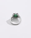 Trustworthy Emerald (Panna) Ring – 925 Silver - #1134N4